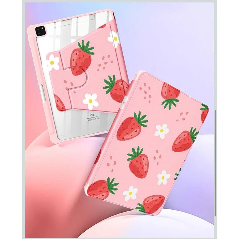 Kidcube for iPad Air 13 Inch Case w/ 360 Rotating Stand M3 2025/M2 2024
